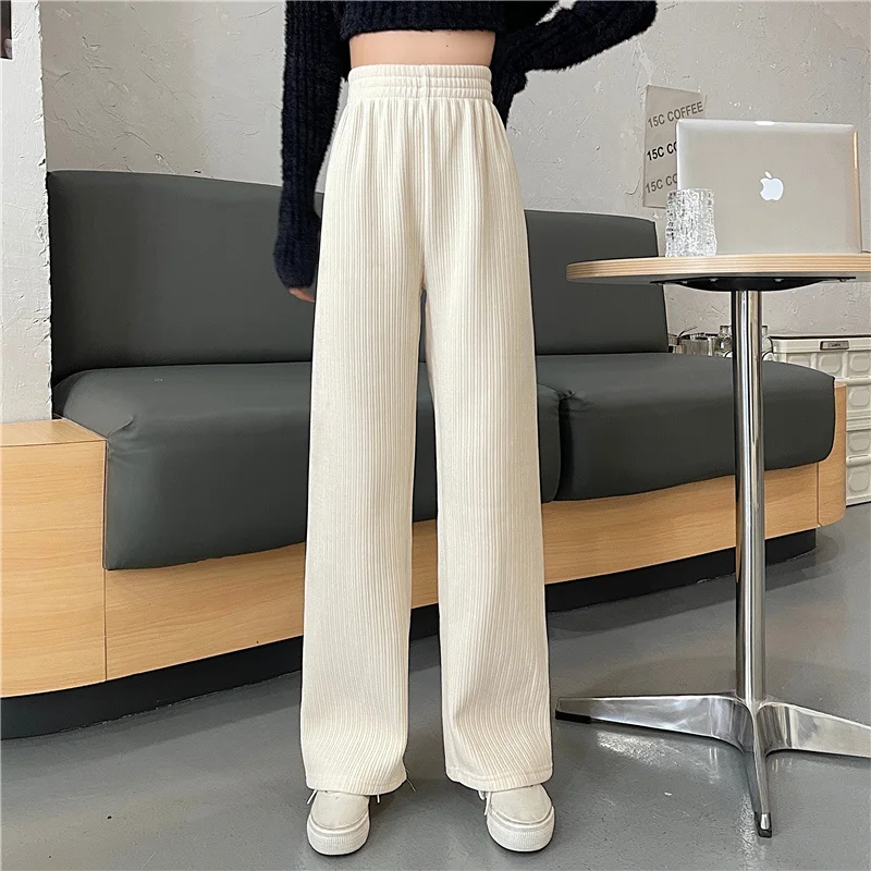 Реальная цена-вельветовые утепленные осенне-зимние брюки с мазом | Женская