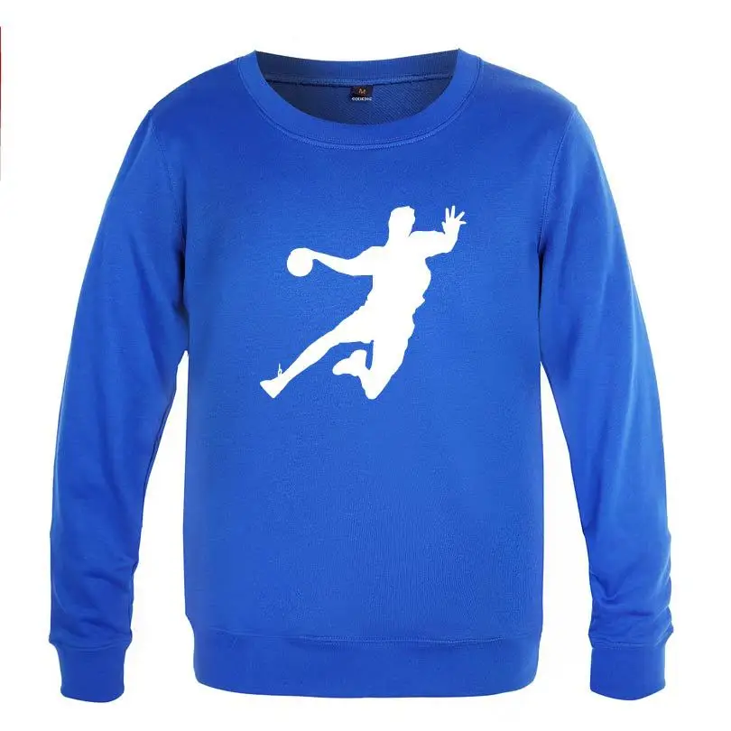 

Handball Printed Sweatshirts Men Spring Autumn Long Sleeve O-Neck Pullover Casual Man Streetwear Sport Hoodie High Quality
