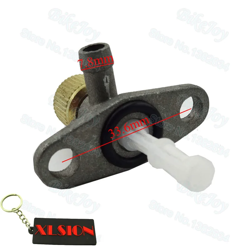 С водяным охлаждением бензиновый газовый топливный кран спускной для 39cc 40cc 2