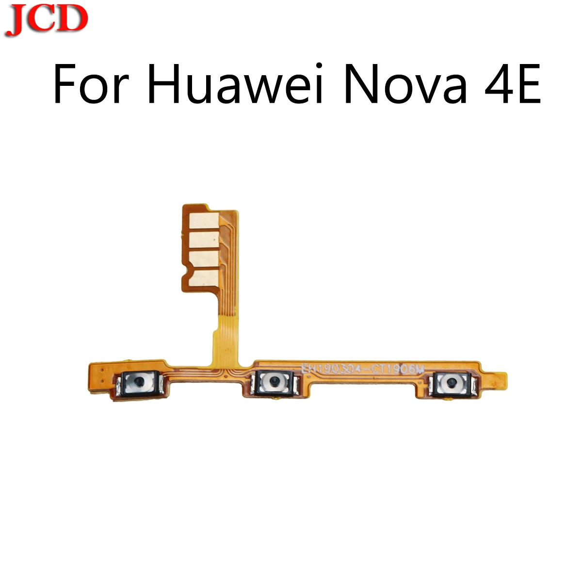 JCD Новинка для Huawei nova 4E/ P30 Lite Кнопка громкости Боковая кнопка гибкий кабель