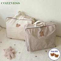 coziness mummy bag oversize canvas quilt storage large capacity bag waterproof moisture proof outing hiking packing bags