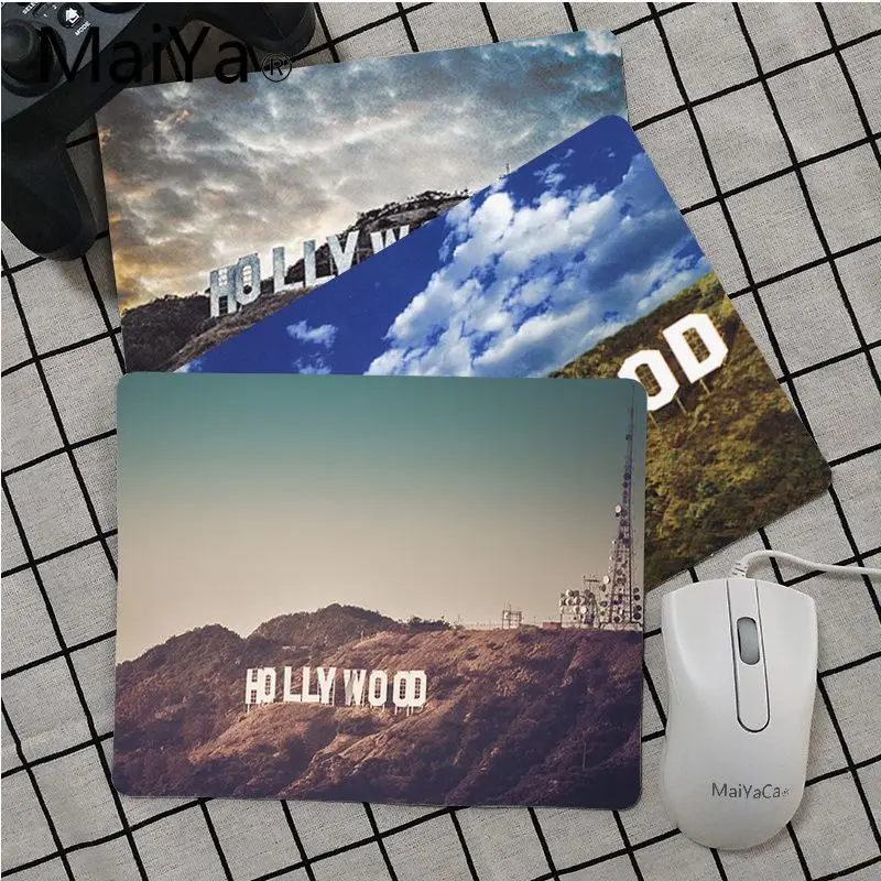 Высококачественный игровой коврик для мыши Maiya California Hollywood игровые коврики лидер