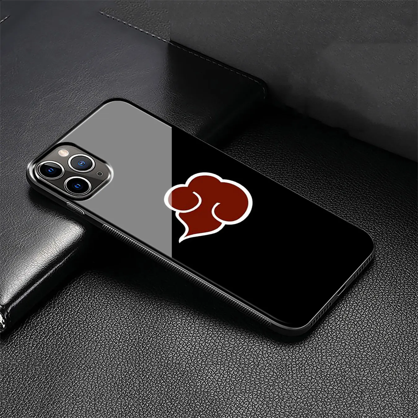 Наруто Против Саске чехол из закаленного стекла для телефона iPhone 11 Pro XR X XS Max 6 6S 7 8