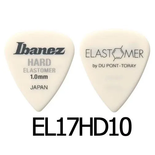 EL17HD10 hard 1.0mm Ibanez эластомер медиатор для гитары, по 1 штуке - Цвет: EL17HD10 hard 1.0mm