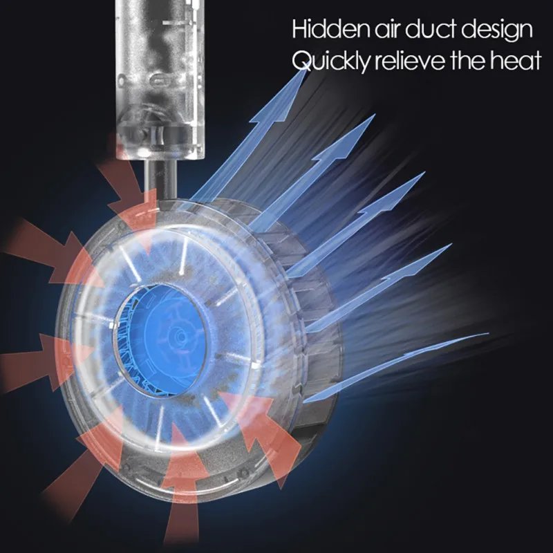 

USB Portable Fan Hands Free Neck Fan Hanging Rechargeable Mini- Sports Fans Personal Mini- 3 Speed Adjustable For Home Office