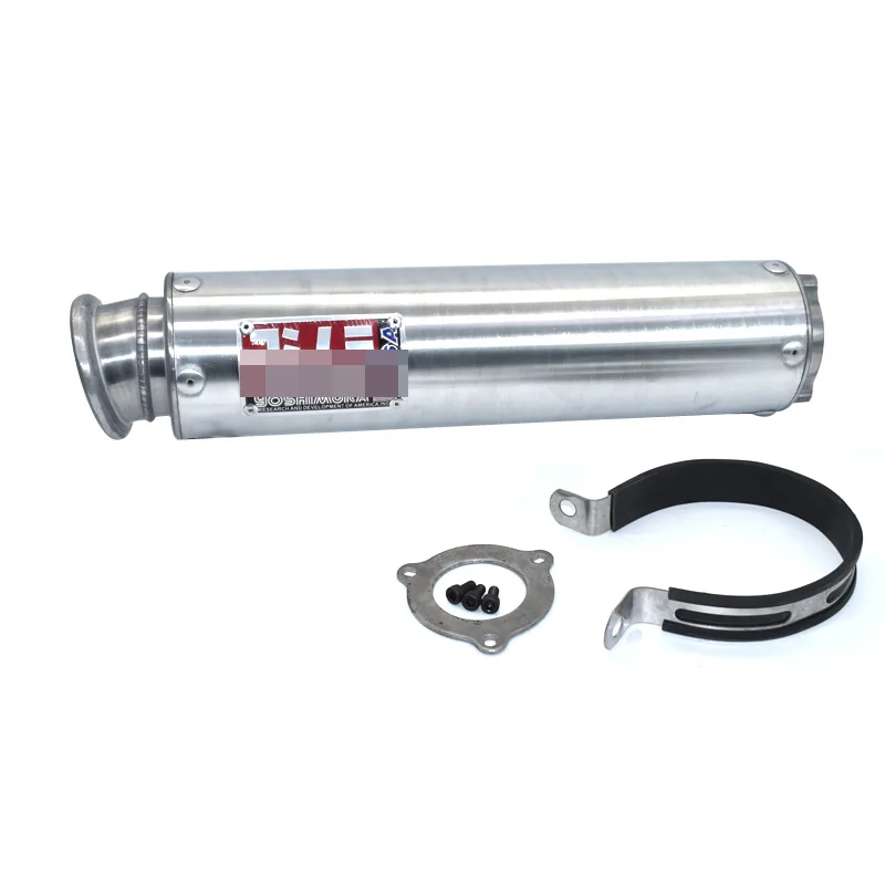 Мотоцикл Yoshimura WR'S углеродного волокна Модифицированная выхлопная труба для Honda CB400 CBR400 CB-1 CB400 VTEC CBR250