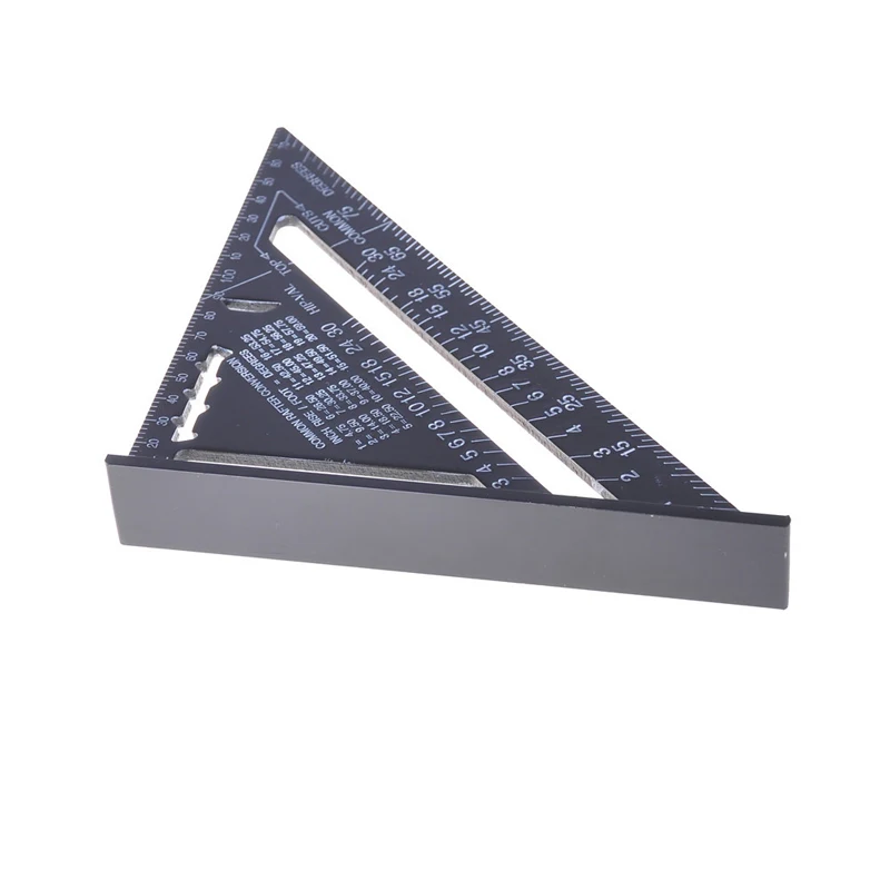 7/12 дюймов Метрическая Алюминий сплав Треугольники угловой измерительный прибор