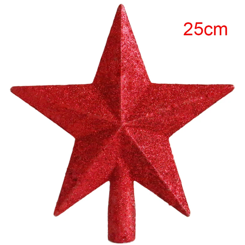 Горячая Рождественская Елка Топ звезды пентаграмма украшения аксессуары