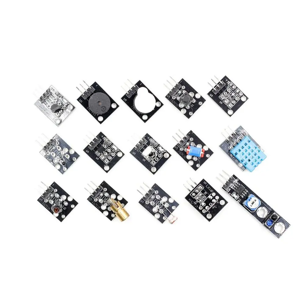 45 видов комплектов датчиков в 1 комплект для Arduino прочный и долговечный
