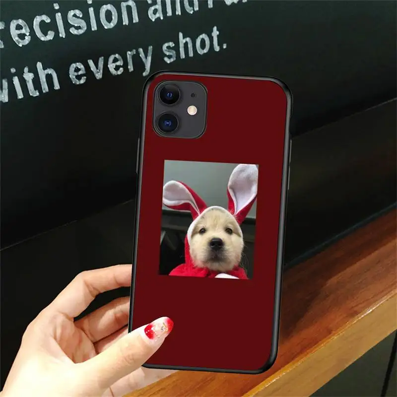 

Cute Dog Animal Phone Case For Iphone 6 6s 7 8plus X Xr 11 12 Mini Pro Max Nax Fundas Cover