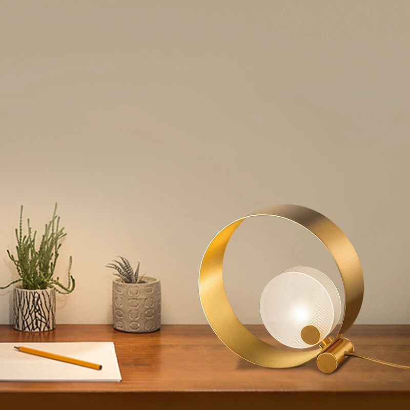 Светодиодная настольная лампа в скандинавском стиле креативные Настольные