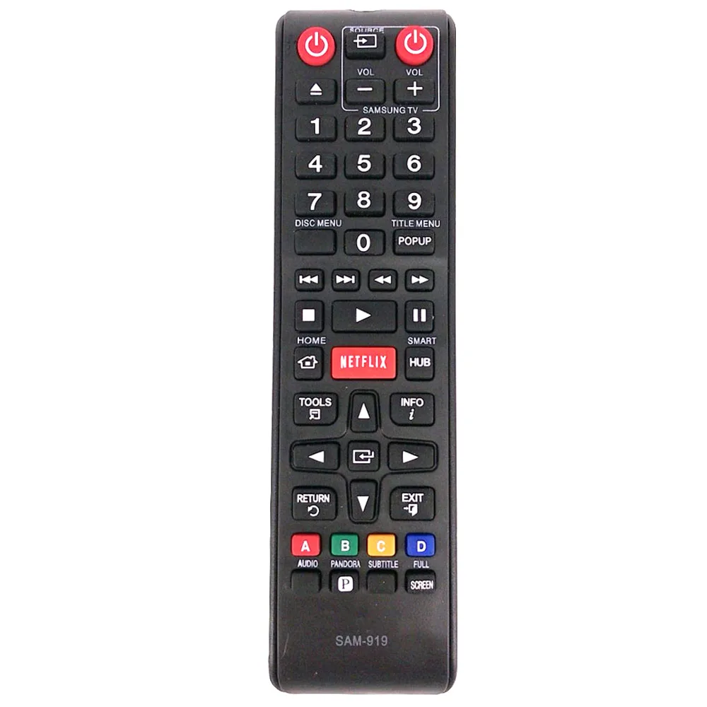 

Новый SAM-919 пульт дистанционного управления для Samsung DVD Blu-Ray плеер BD-C5500 BD-P1600 Fernbedienung