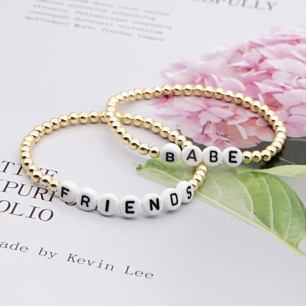 Go2Boho Friends браслет детская модель для женщин высокое качество японский золотой