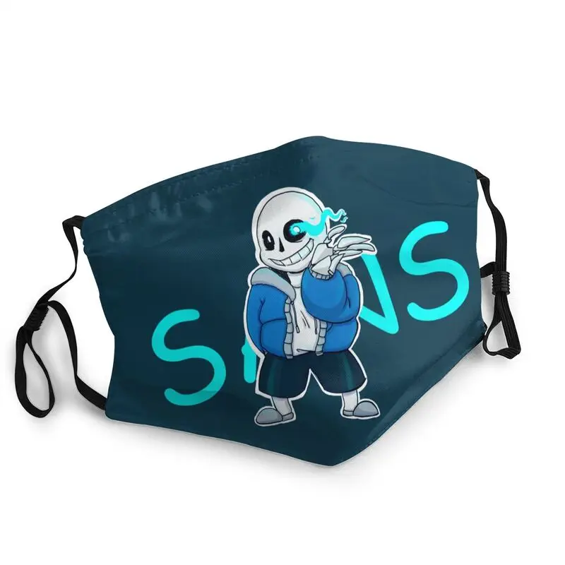 Undertale Sans' граффити маска Для мужчин женщин пыле игра Sans защитный респиратор