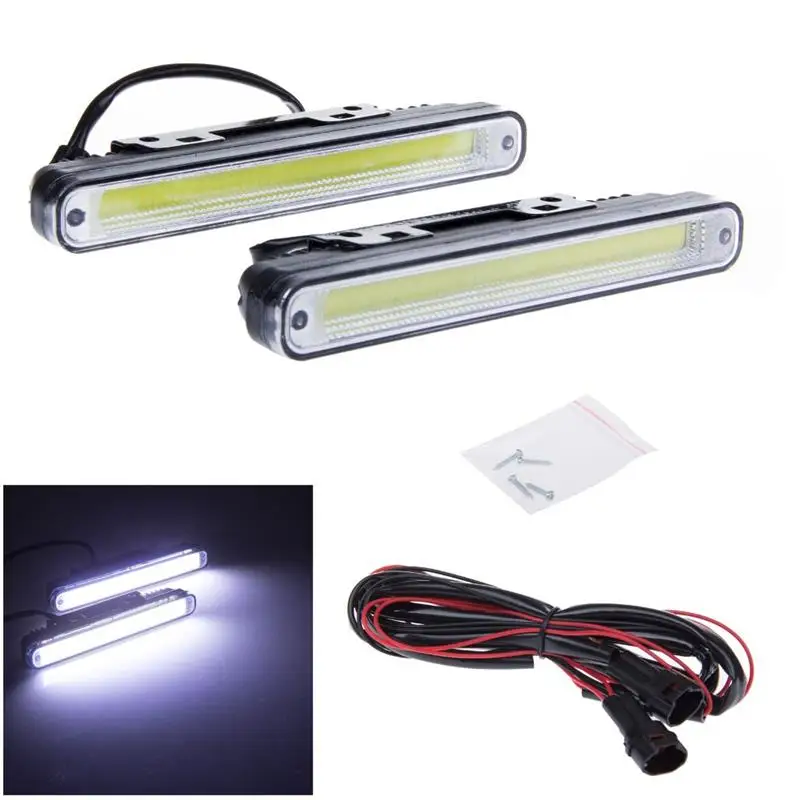 Onever 2 шт. универсальный горячий ультра яркие красные/зеленые/12W COB LED дневные