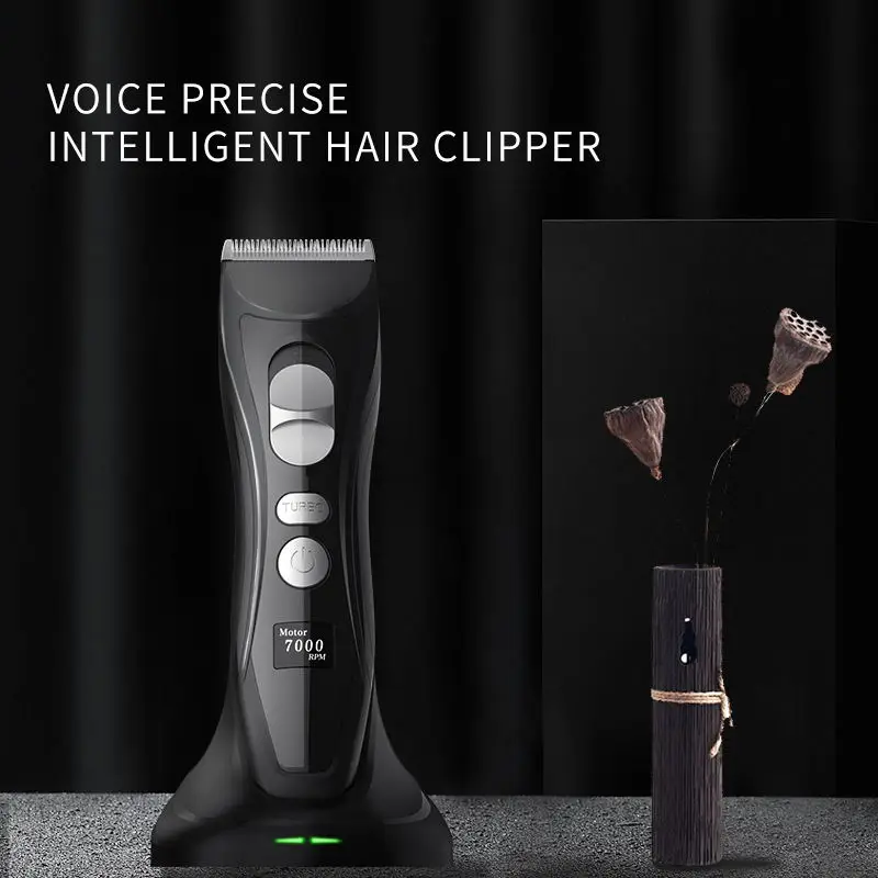 LILI Professional Hair Clipper High Quality Hair Trimmer for barber men Electric Shaver Hair Cutting Machine Smart LCD Display enlarge
