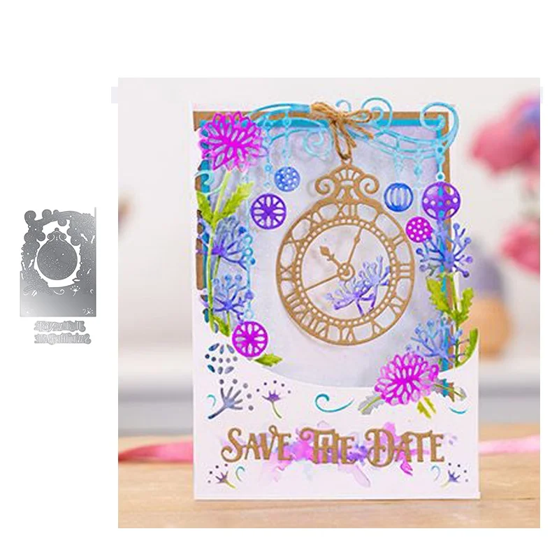 

Новые металлические режущие штампы в виде колокольчика, бумаги/фотокарт, тисненые штампы