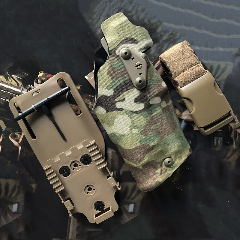 Тактический Пистолет Кобура TMC X300 светильник совместимый с G17/18 креплением QL
