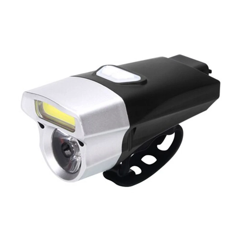 

350 Lumen LED 3 Modes Mount Flashlight for Bicycle USB Cycling Headlignt Waterproof Night Bike Light Front MTB Bike Lamp parts