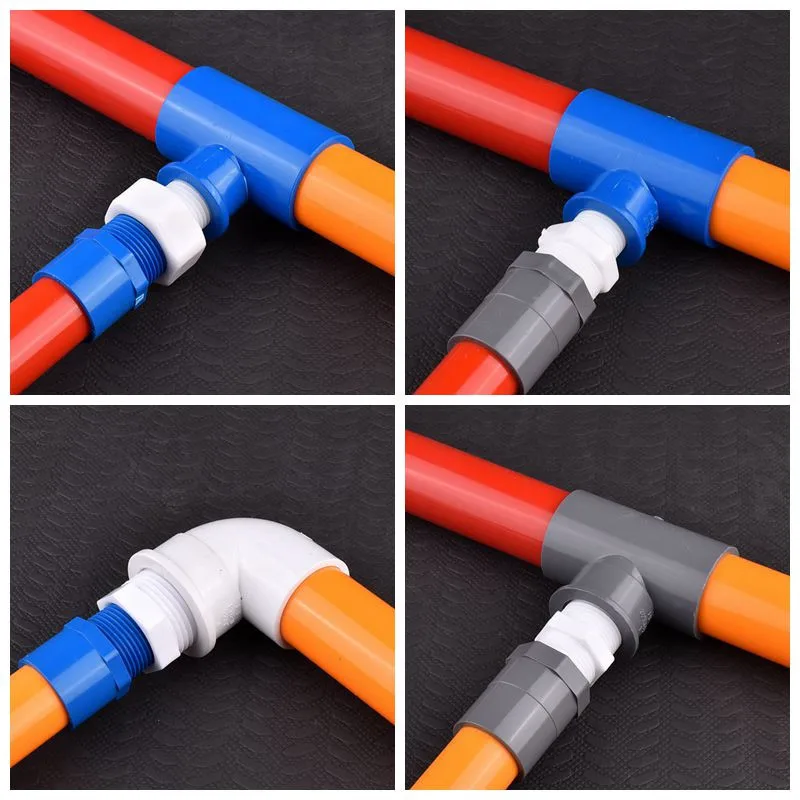 1-20 штук 1/2 дюйма 3/4 дюйма 1 дюйма мужской/женский резьбовой соединитель соединитель аквариума рыбных танков для полива сада водопроводной трубы.