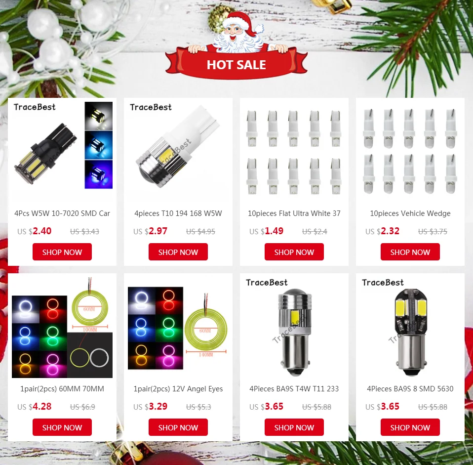 10 шт. T5 5050 1SMD 1LED белые супер яркие автомобильные лампы