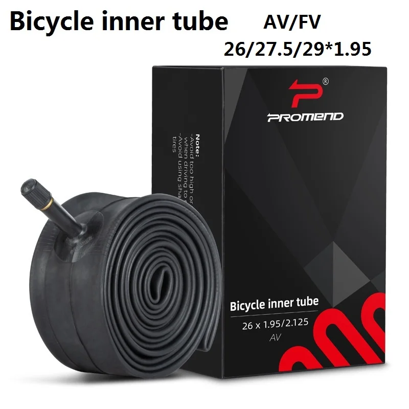 

26 27.5 29 Mountain Bike Butyl Rubber Pneumatic Tire Inner Tube AV FV High Quality Valve Durable Bicycle Parts Accessories -40