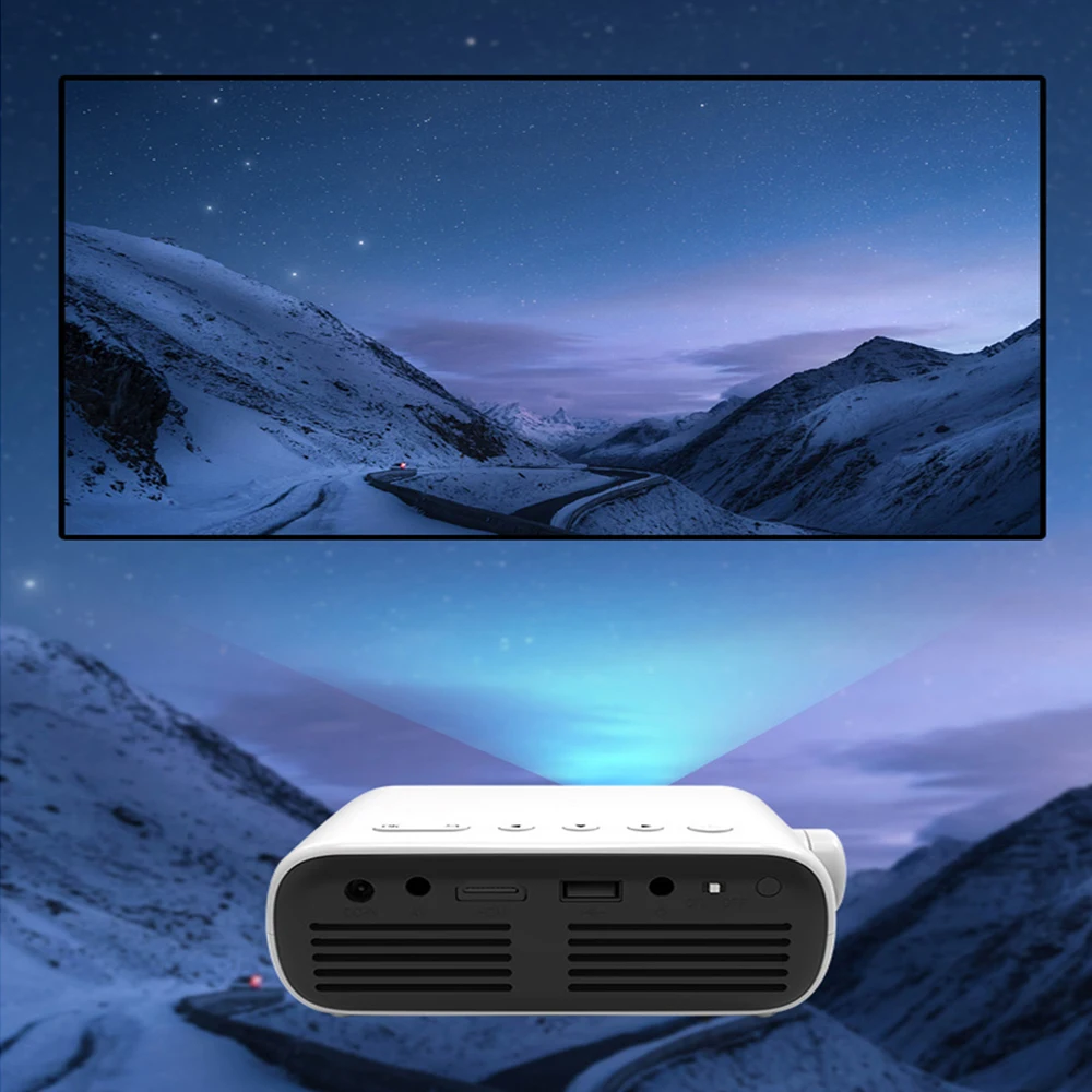 LED Mini Projector 480*272 Pixels LCD with HDMI/USB/AV/Audio Interface Portable Projection Game Home Media Player | Компьютеры и офис