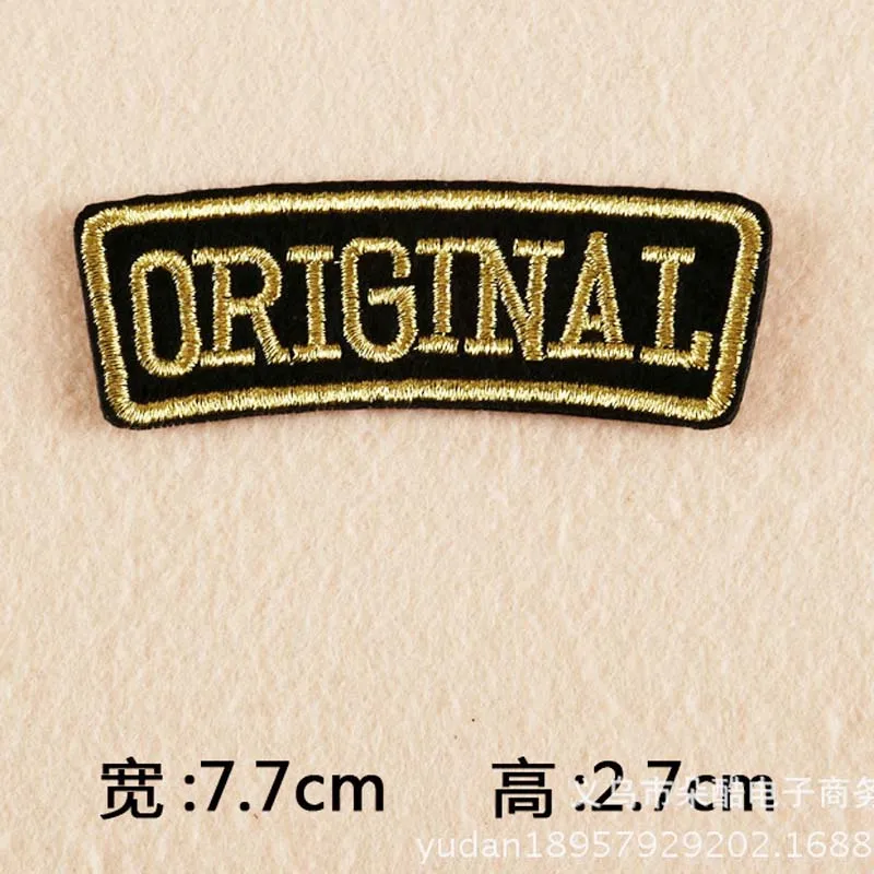 Cartoon Kids Original Design Iron On Patch Clothes For Clothing Girls Boys Embroidered | Patches