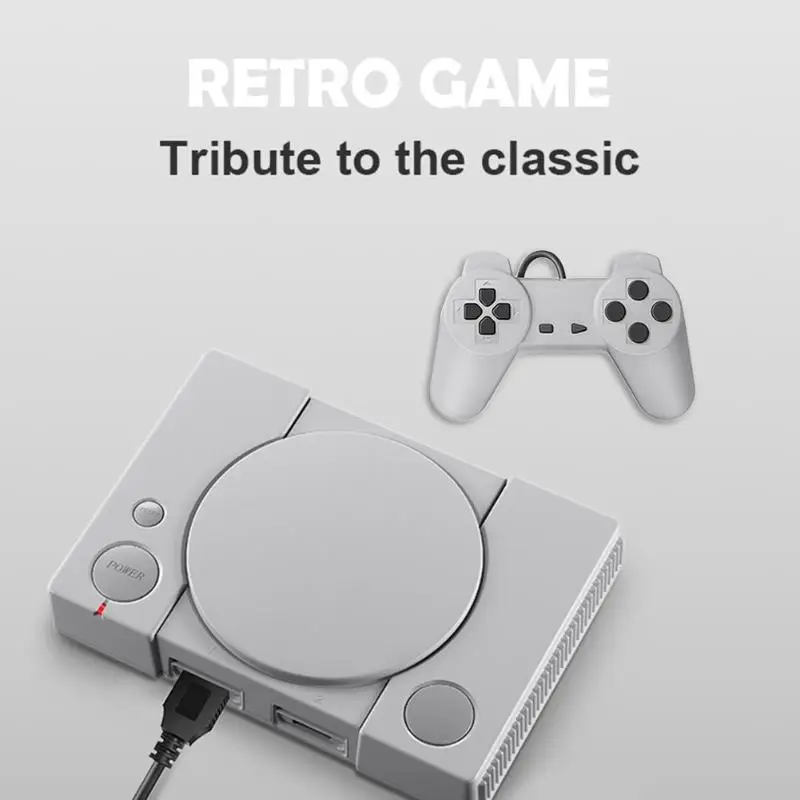 Ретро игровая консоль двойной игроков 8 бит игровой контроллер встроенный 620 игры