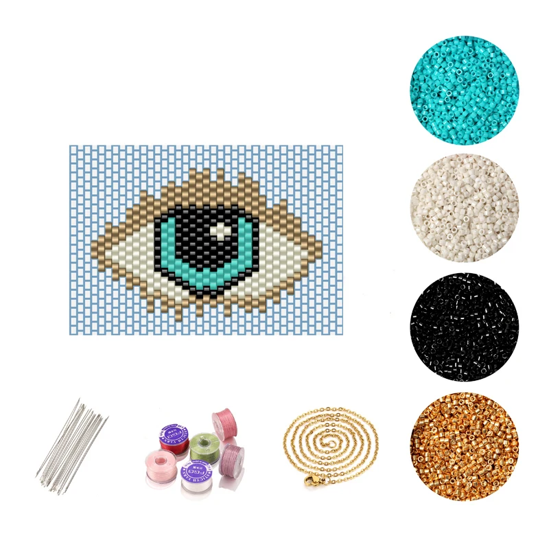 Женское Ожерелье со сглаза FAIRYWOO аксессуары для самостоятельного изготовления