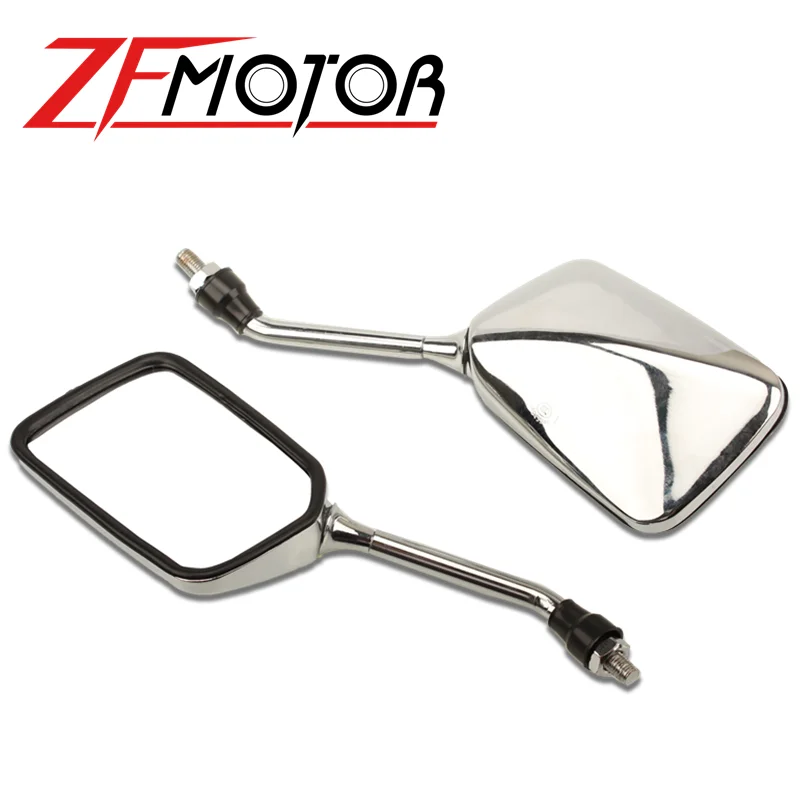 Универсальное зеркало заднего вида для Honda CB400 CB750 CB1000 CB1300 CB-1 VTEC VT250 ZRX400 VYR большинства мотоциклетных скутеров