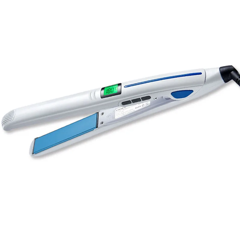 

Floating Plate Flat Iron Hair Straightener Professional Fast Electric Hair Straightening Metal Housing US Plug