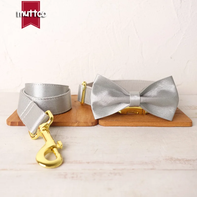 

Уникальный собачий ошейник MUTTCO, удобный поводок для прогулок с собакой, аксессуары для маленьких, средних и больших собак, 5 размеров, UDC112B