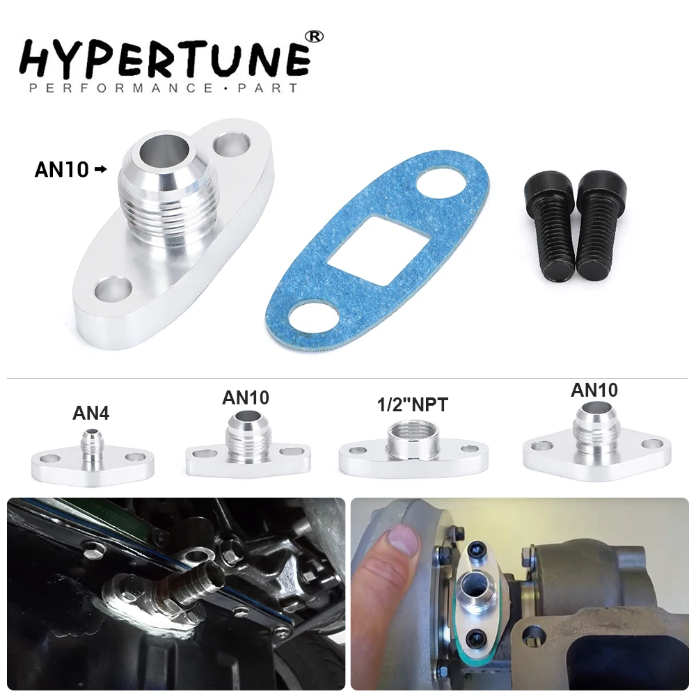 Hypertune Turbo возвратный/сливной фланец адаптер AN10 для TURBO GT28 GT30 GT35 T25 HT OFG34|Подвесы