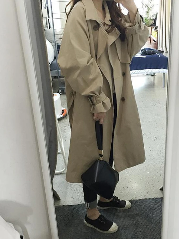Весенне-осеннее пальто женская одежда 2020 Женский Тренч корейская ветровка для