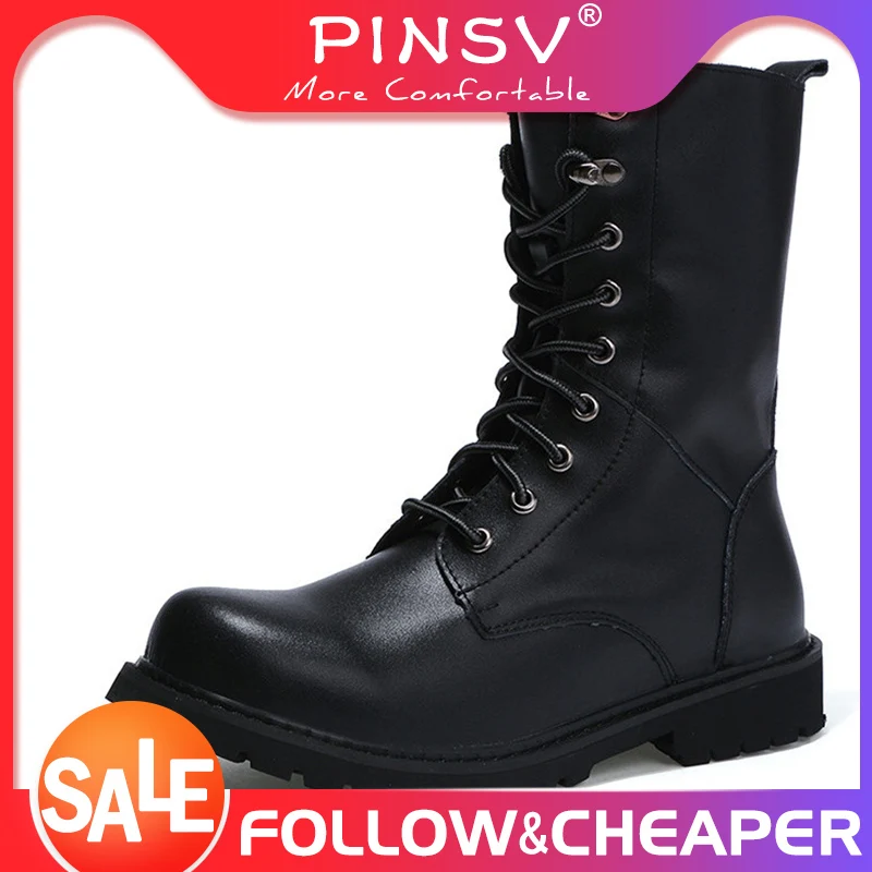 Мужские военные ботинки больших размеров 38-48 рабочая обувь ковбойские армейские