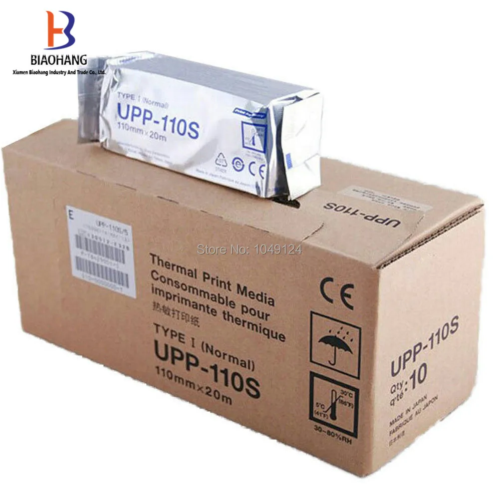 

10x rolls Ultrasouind Paper Sony Compatible Upp-110s Medical Thermal Paper,Upp 110s