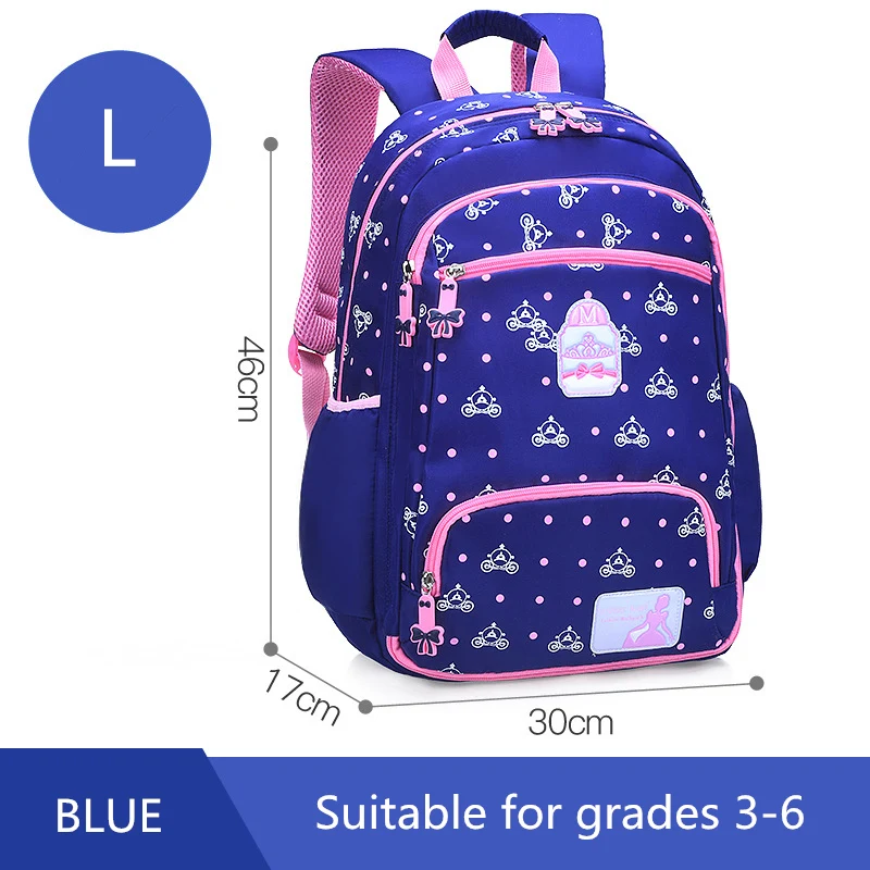 Рюкзак для девочек-подростков, 2 размера, подходит для 1-6 классов школы, 2020