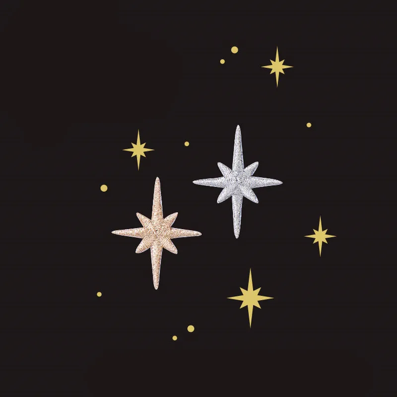 Космическая Вселенная звезда милый патч для одежды наклейка переводная Железная