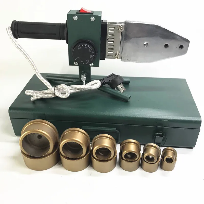 

Ppr Water Pipe Hot Pipe Machine Household Adjustable Temperature Water Fuser Electric Engineering Fusion Splicer 220V LK