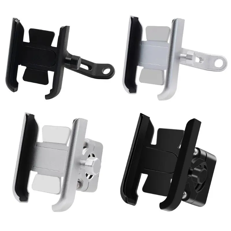 Универсальное металлическое зеркало на руль мотоцикла и с поворотом 360 градусов