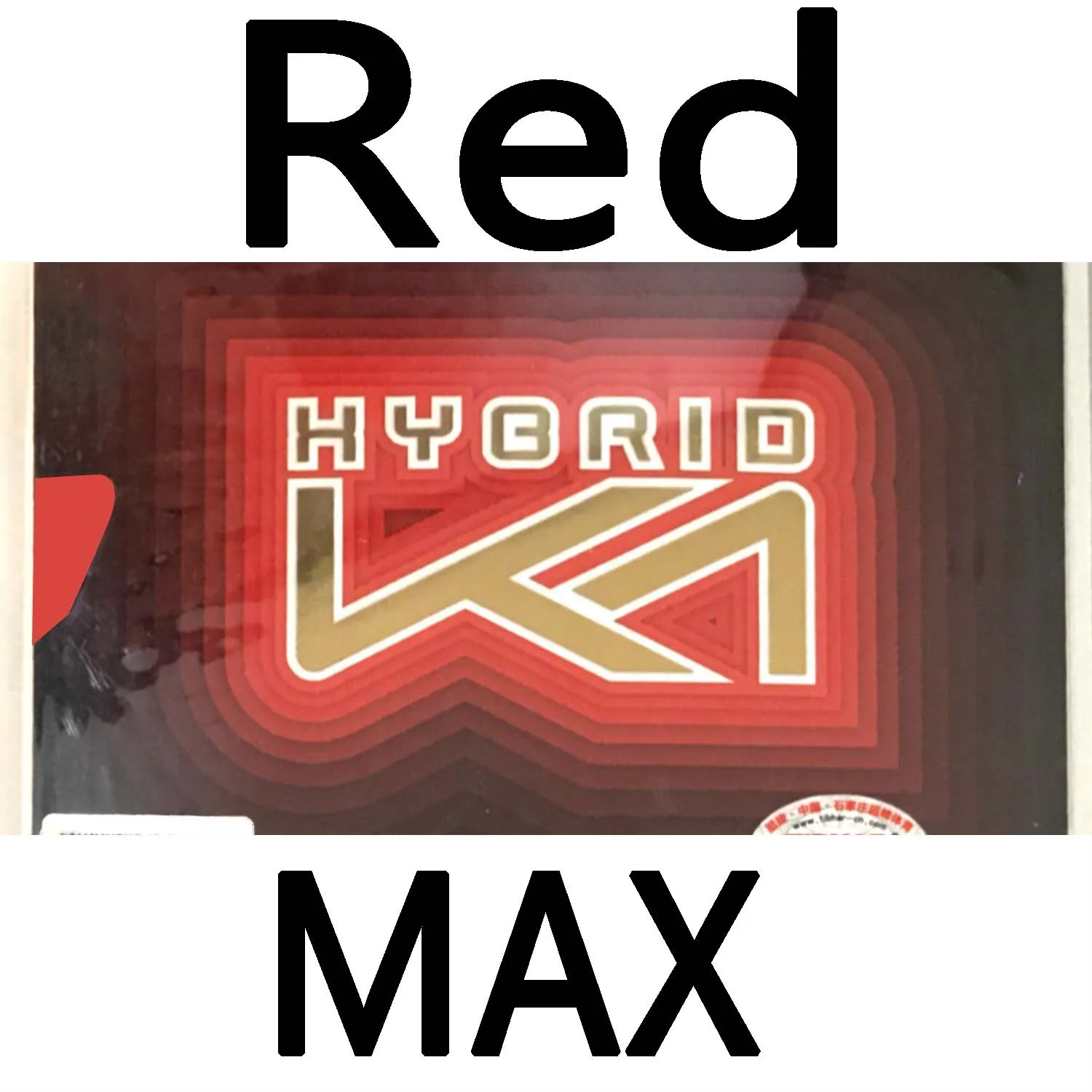K1 red MAX Tibhar Hybrid K1/K1 PLUS с бугорками резиновый для настольного тенниса ракетка Летучая мышь - Цвет: K1 red MAX