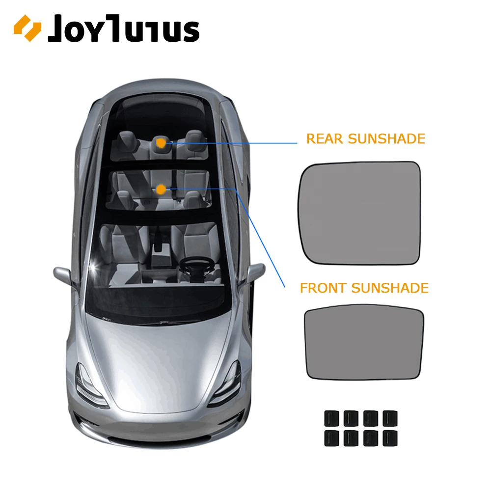 Для Tesla модель 3 탑 햇빛 가리개 자외선 차단 햇빛가리개|Козырьки для ветрового стекла| |