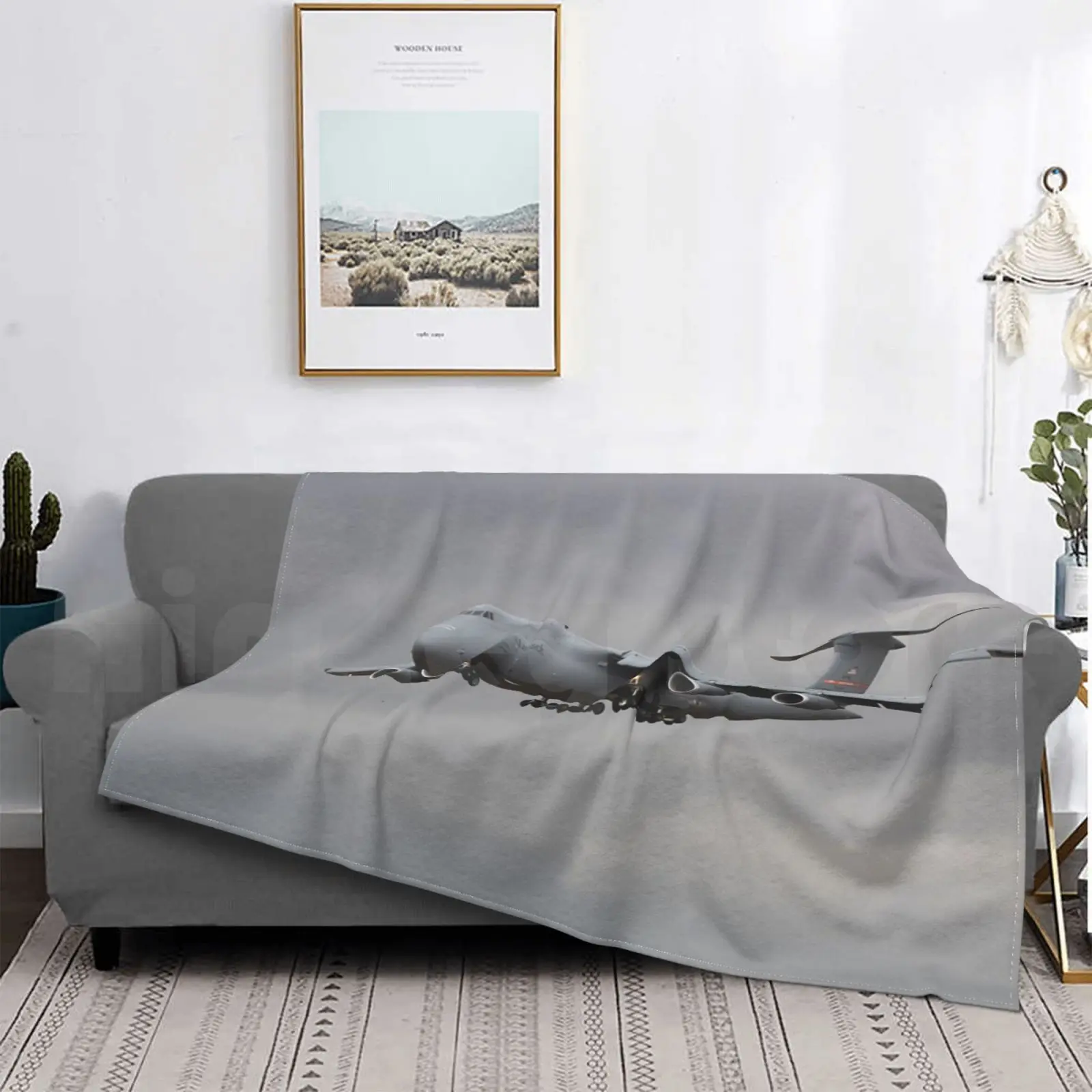 

Модное одеяло для Galaxy C5m, с большим самолетом