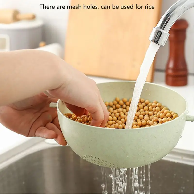 Многофункциональная Бытовая двухслойная сливная корзина чаша пластиковое