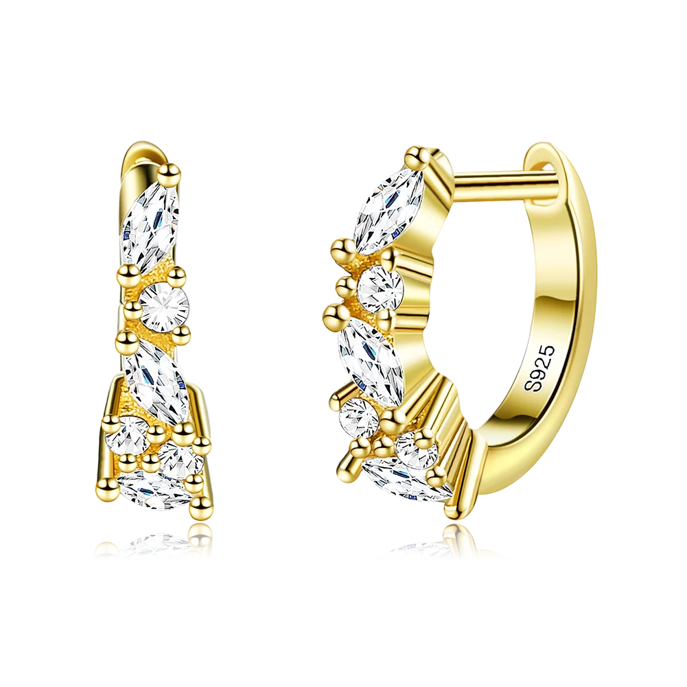 

ZEMIOR High-End Cubic Zirconia Earrings S925 Sterling Silver Earring For Women Fine Jewelry Christmas Day Best Selling Gifts