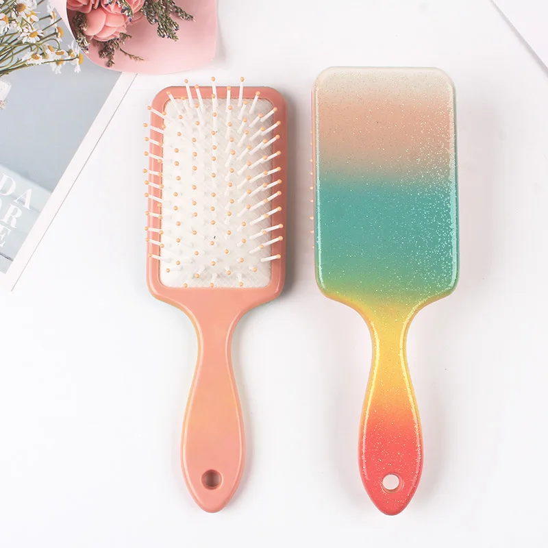 

Professional Sky Hairdressing Hair Brush Magic Comb Women Tangle Hairdressing Salon Detangling Starlight SPA Airbag Massage Comb