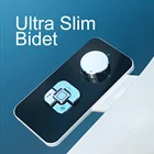 Приспособление для биде на сиденье унитаза, двойное биде, самоочищающийся распылитель для биде Shattaf, мусульманский спрей для унитаза, Анальный очиститель