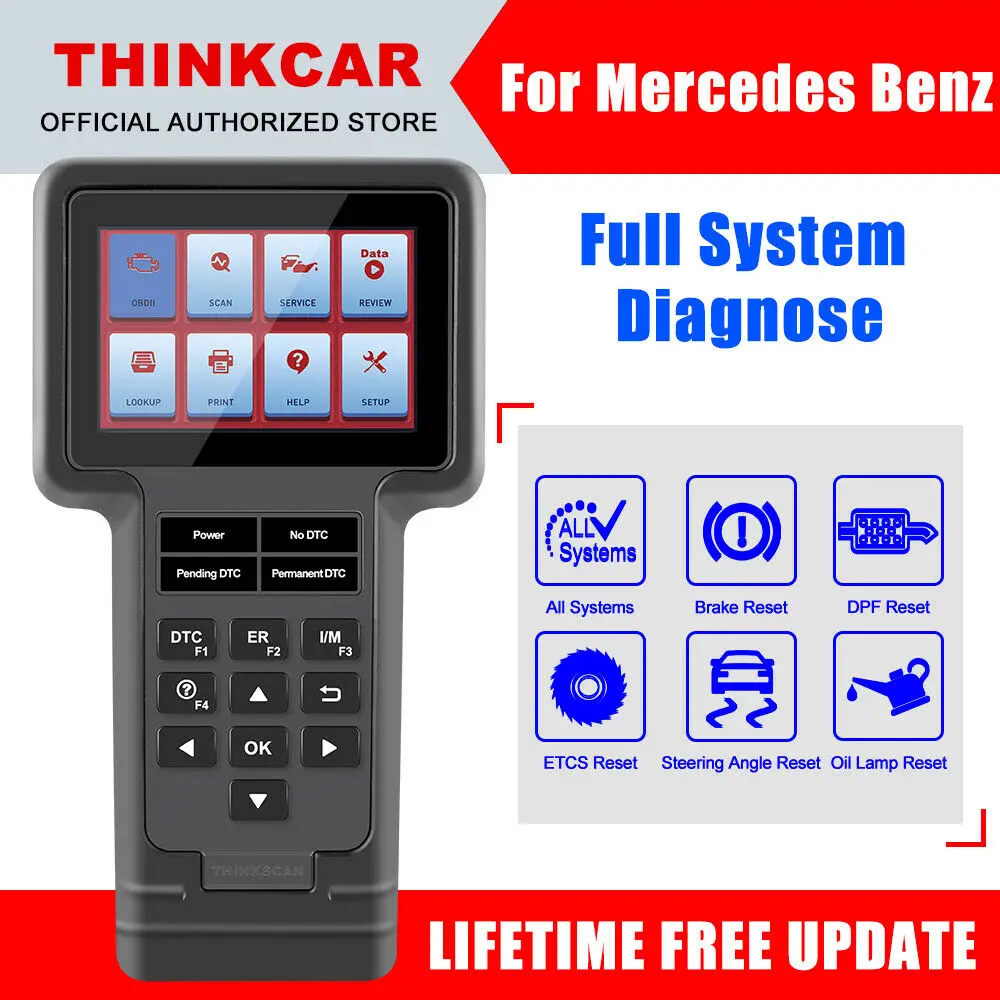 ThinkCar Thinkscan сканер OBD2 Профессиональный автомобильный диагностический инструмент