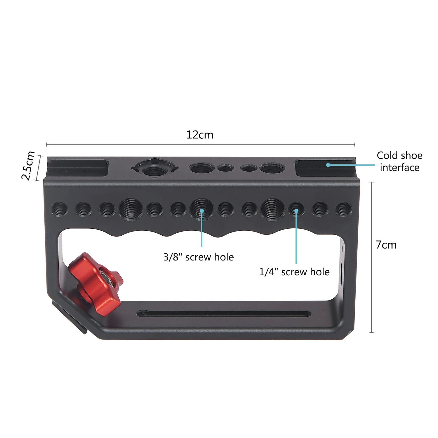 Камера andoer с верхней ручкой ручка для сыра креплением холодного башмака 1/4 дюйма